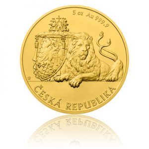 Bullion coin - investiční mince Český lev